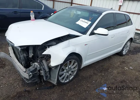 2012 Audi A3 2.0T Premium из США, поврежденный, VIN WAUKFAFM6CA006663